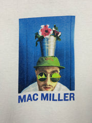 Mac Miller Portrait White Tee