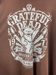 Vintage 2008 Grateful Dead San Francisco Brown Tee