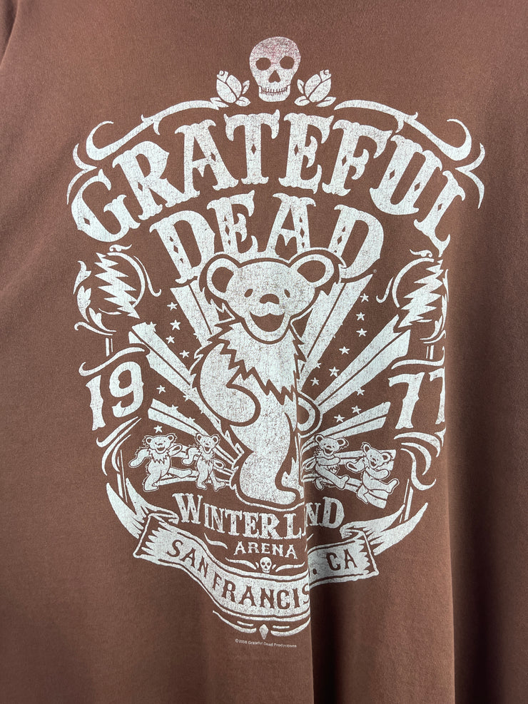 Vintage 2008 Grateful Dead San Francisco Brown Tee