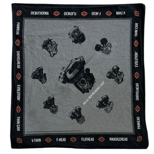 Vintage Harley Davidson The All New Milwaukee Eight Bandana