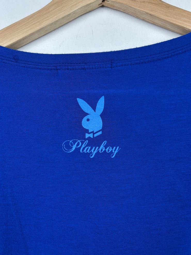 Vintage Playboy Blue Women’s Baby Tee