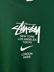 Nike X Stussy FW20 International Green Tee