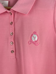 Vintage Pink Golf Polo Women’s Tank Top
