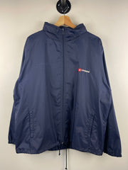 Vintage 90s Converse Spellout Navy Windbreaker