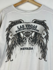 Vintage Harley Davidson Las Vegas White Tee