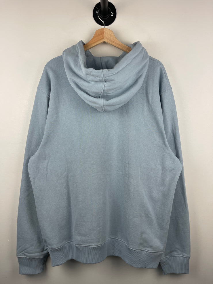 Stussy Broken Crown Steel Blue Hoodie