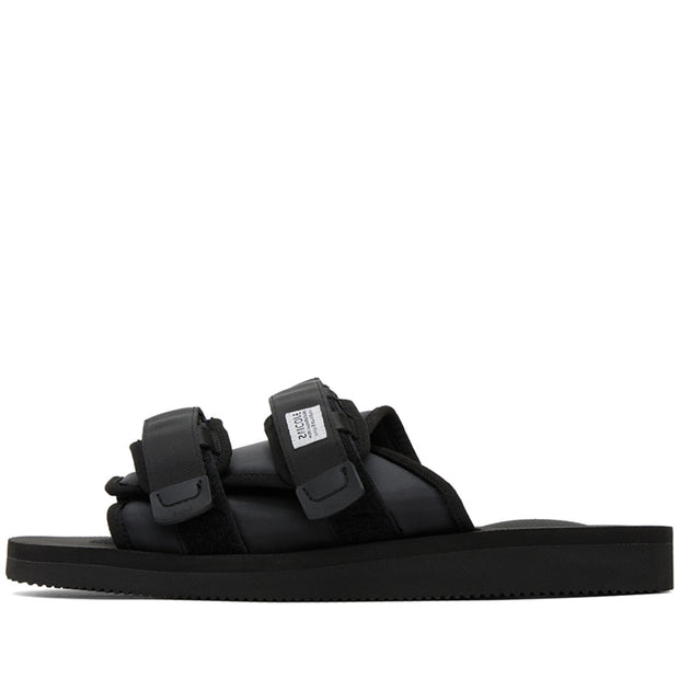 Suicoke Moto Black Slides