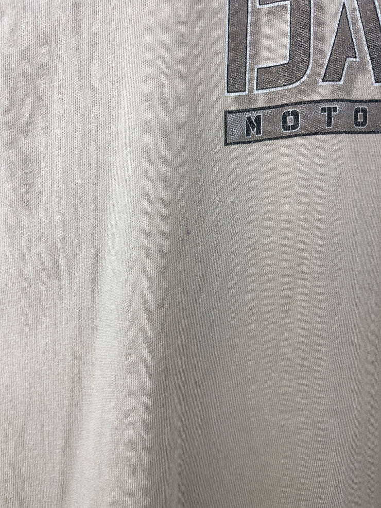 Vintage Harley Davidson Las Vegas Cream Tee