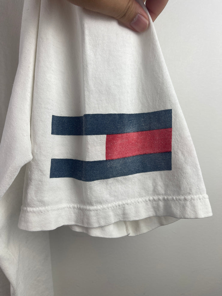 Vintage 90s Tommy Hilfiger Jeans White Tee