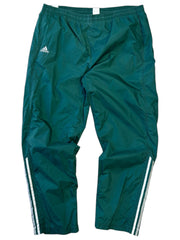 Vintage Y2K Adidas 3 Stripe Green Splash Pants