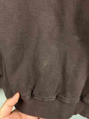 Vintage 90s Nike Mini Swoosh Tonal Brown Crewneck