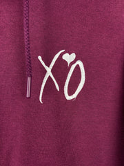 XO The Weeknd Purple Hoodie