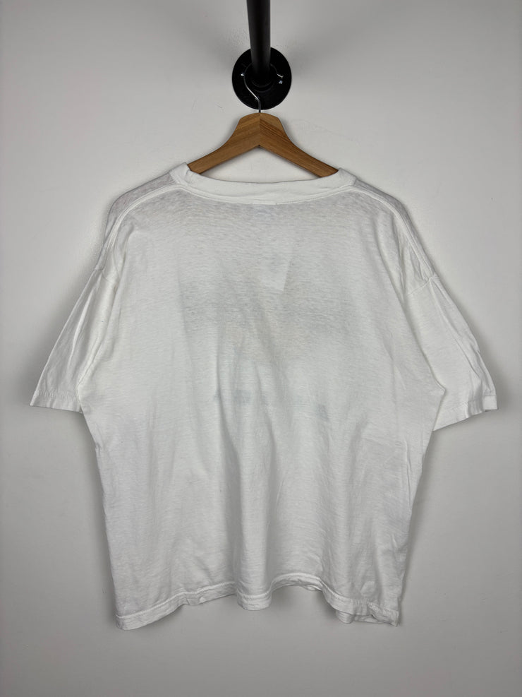 Vintage 90s Hard Rock Café Aruba White Tee