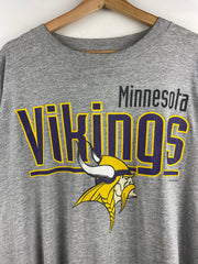 Vintage 90s NFL Starter Minnesota Vikings Grey Tee