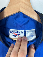 Vintage 90's Reebok Blue & Grey Windbreaker