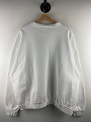 Vintage 90s Nike Mini Swoosh White Crewneck