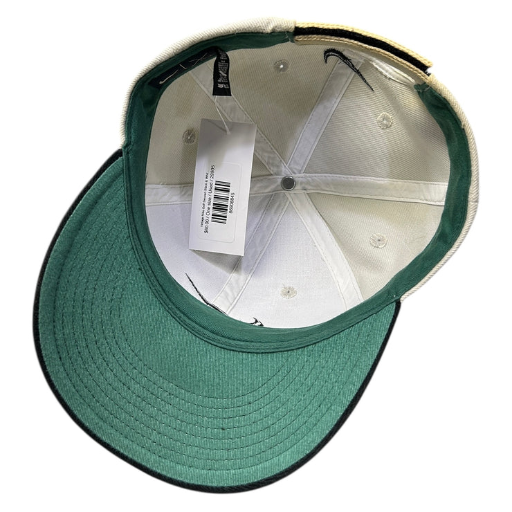 Vintage Nike Golf Swoosh Black & White Strapback Hat