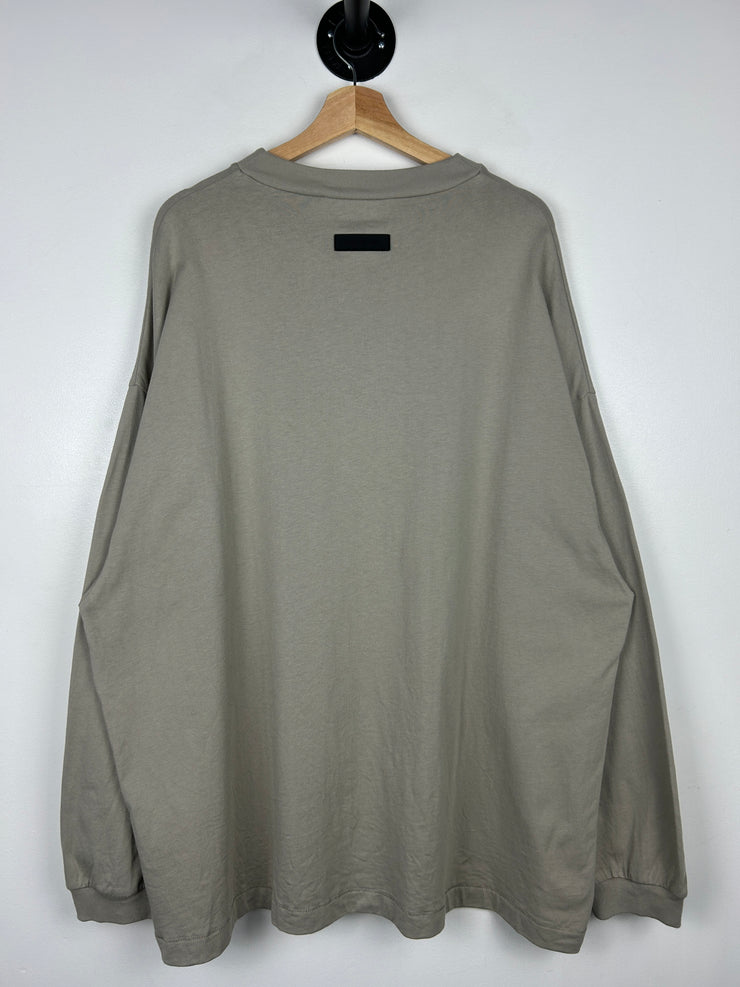 Fear Of God Essentials Seal Applique Box Logo Long Sleeve