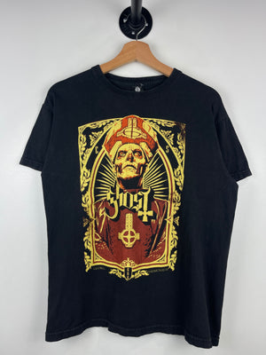 Vintage Ghost Swedish Rock Band Black Tee