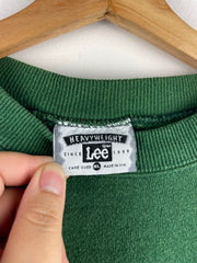 Vintage 90s Tropicana Juice Promo Embroidered Green Crewneck