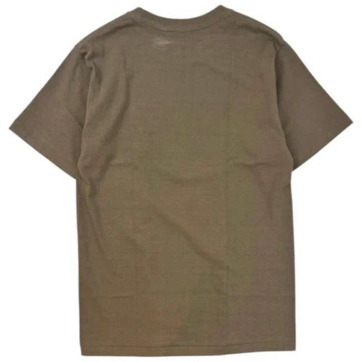 Bape College Logo Brown Tee
