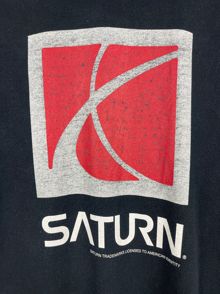 Vintage Saturn Cars Black Tee