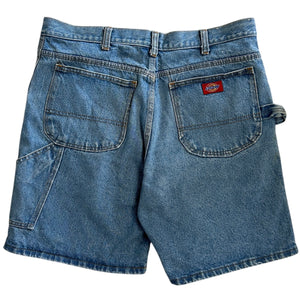 Vintage 90s Dickies Blue Denim Carpenter Shorts