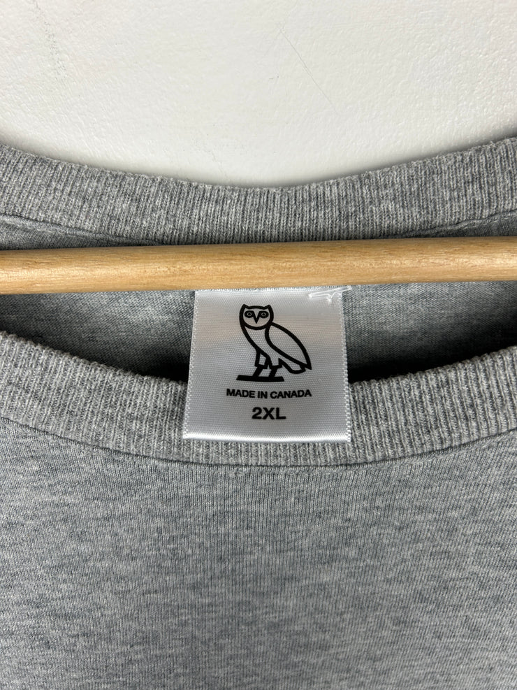 OVO X NHL Toronto Maple Leafs Grey Tee