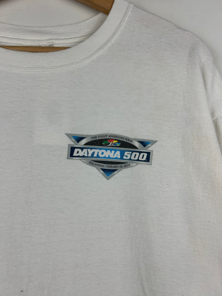 Vintage Nascar Daytona 500 White Tee