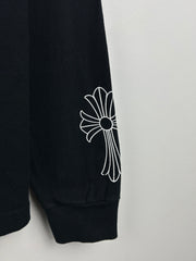 Chrome Hearts Multi Cross Cemetery Black Long Sleeve
