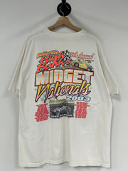 Vintage 2003 Midget Nationals Racing White Tee