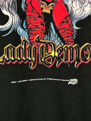 Vintage 2000 Lady Demon Comic Images Black Tee