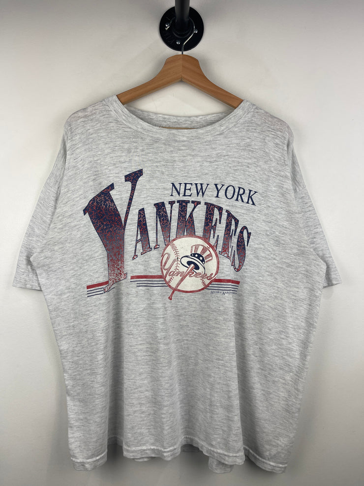 Vintage 90s MLB New York Yankees Grey Tee – Vintage Meets Hype