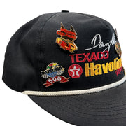 Vintage 90s Nascar Doug Allison Texaco Havoline Racing Black Snapback Hat