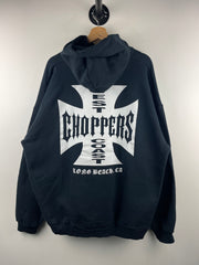 Vintage West Coast Choppers Long Beach Black Hoodie
