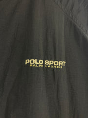 Vintage Polo Ralph Lauren Sport Black Windbreaker
