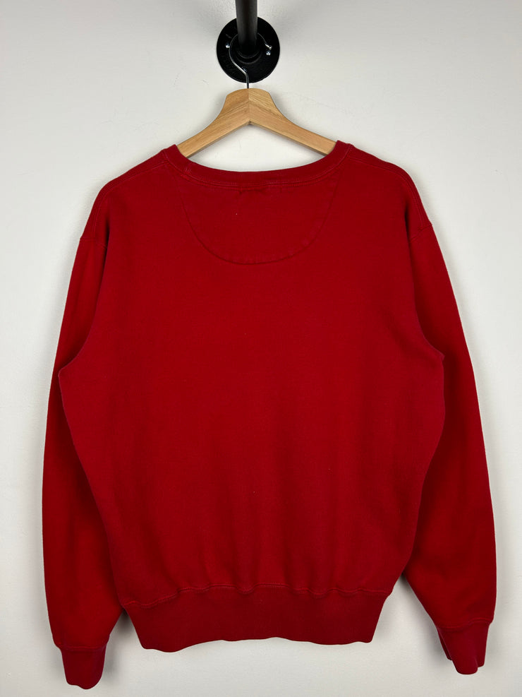 Vintage 90s Polo Ralph Lauren Red Crewneck