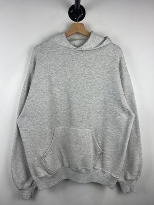 Vintage 90s Russell Athletic Blank Grey Hoodie