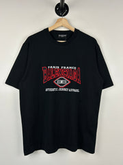 Balenciaga Jersey Apparel Black Tee