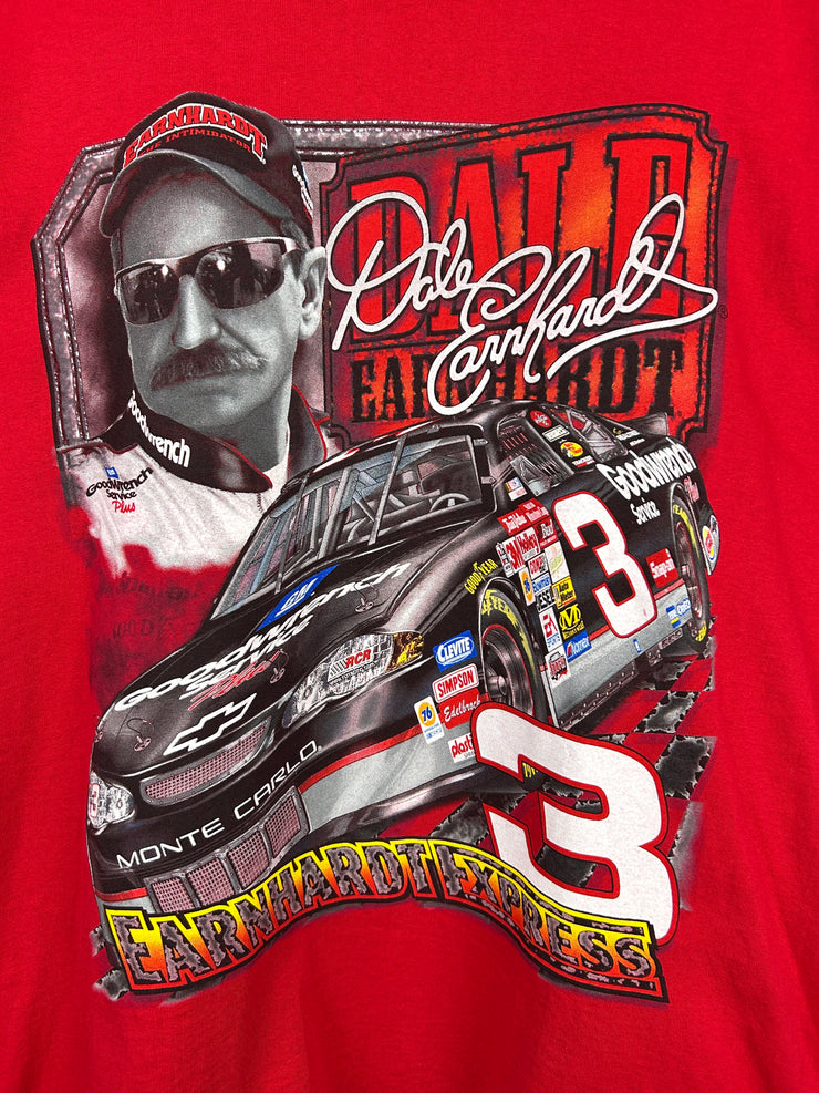 Vintage Nascar Chase Dale Earnhardt Red Tee