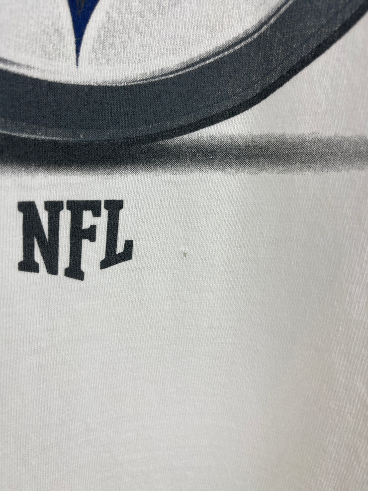 Vintage NFL Pittsburgh Steelers White Tee