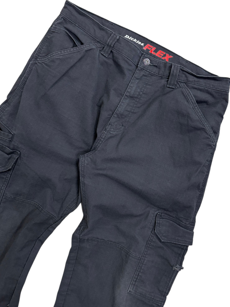 Vintage Dickies Black Cargo Work Pants