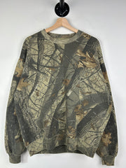 Vintage Real Tree Camo Crewneck