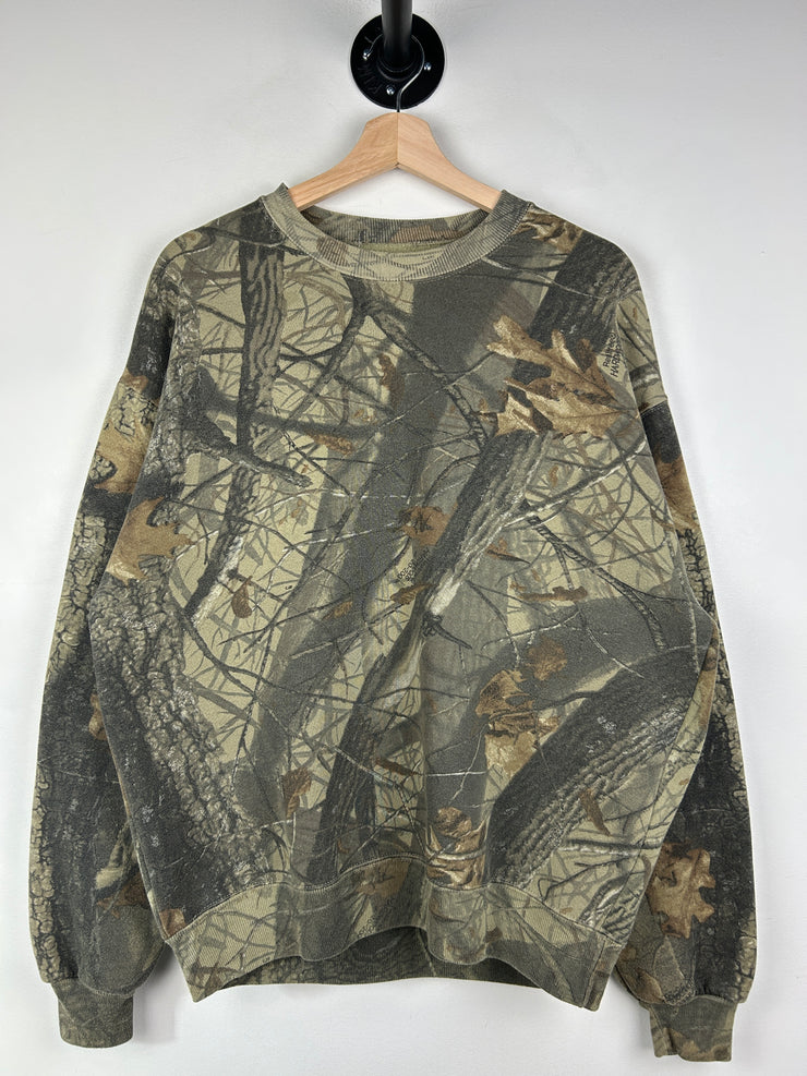 Vintage Real Tree Camo Crewneck