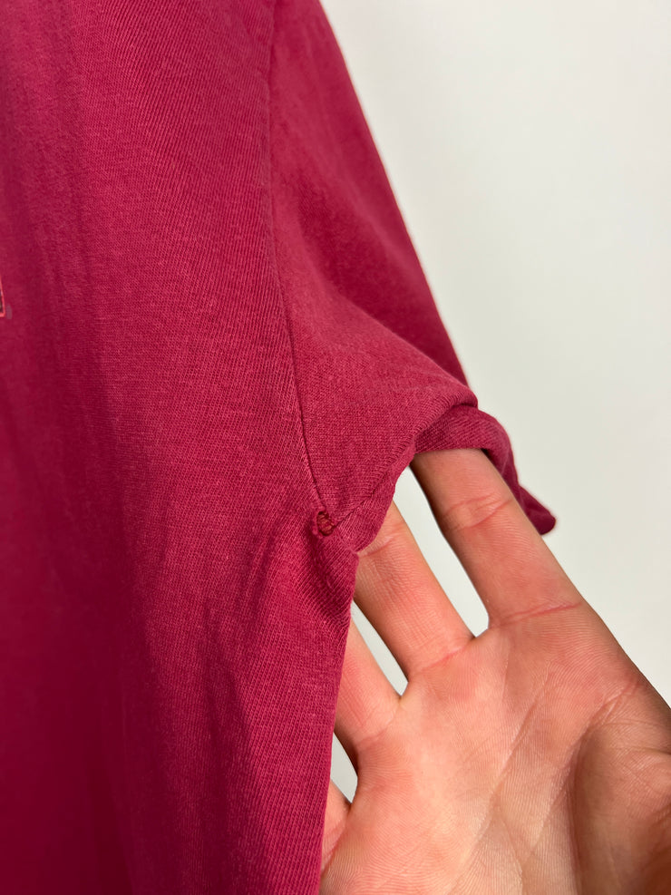 Vintage 90s Harley Davidson Galeton Burgundy Tee