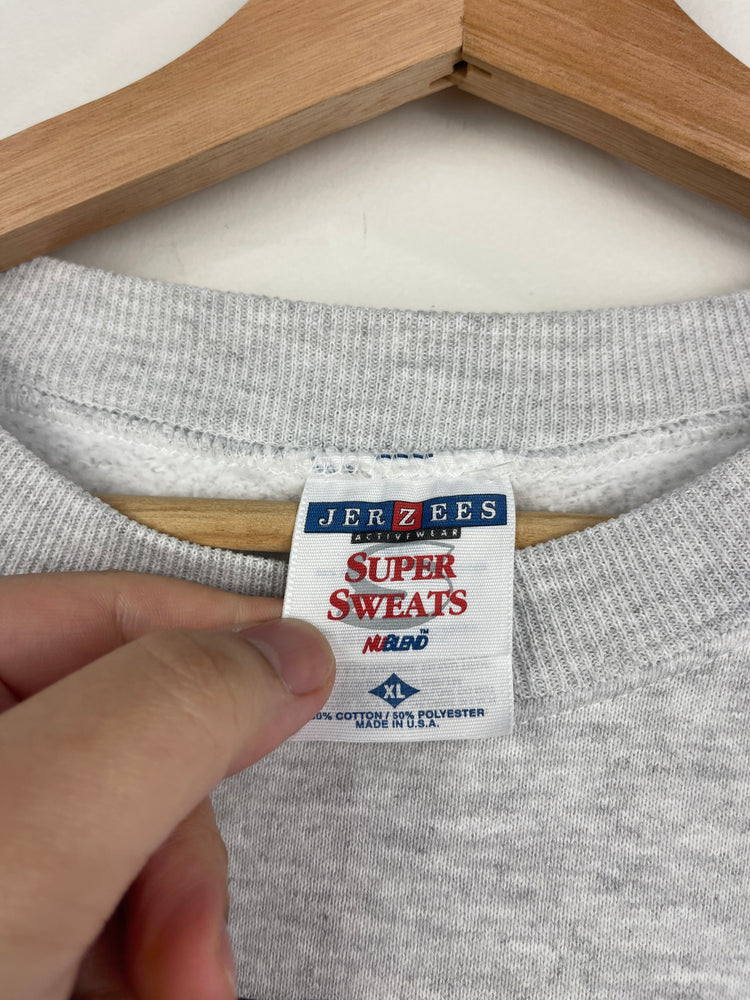 Vintage 90s Zanesville Football Grey Crewneck – Vintage Meets Hype
