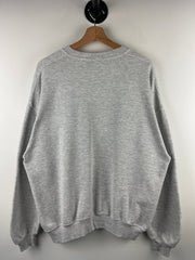 Vintage 90s Russell Athletic Blank Grey Crewneck