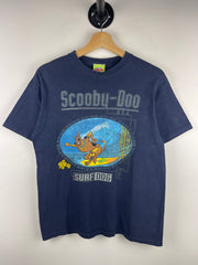 Vintage 2000 Scooby Doo Surf Dog Navy Tee