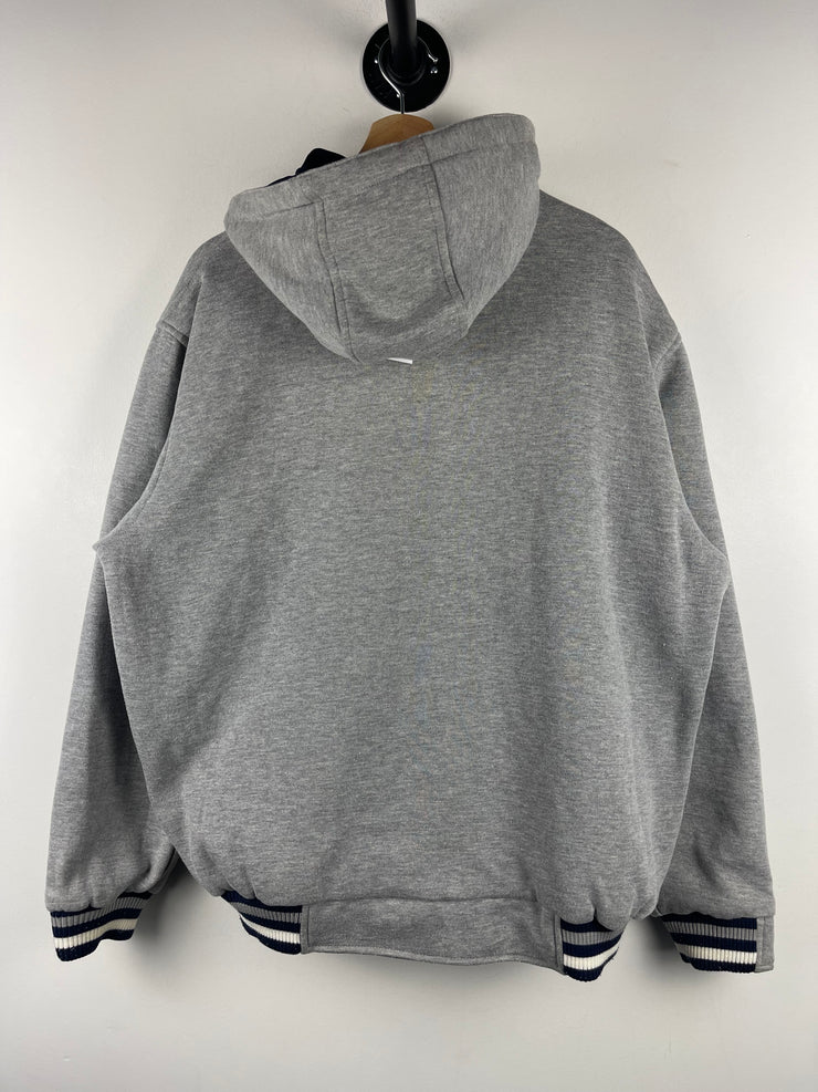 Vintage NFL Dallas Cowboys Navy & Grey Reversible Hooded Jacket
