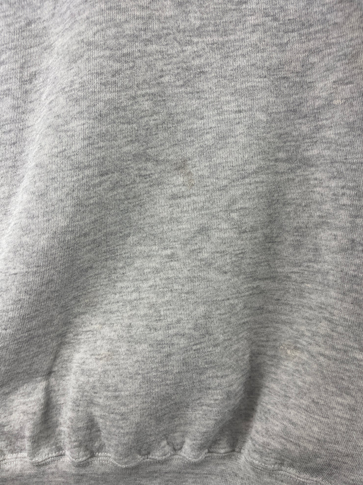 Vintage 90s Syracuse University Old English Spellout Grey Crewneck